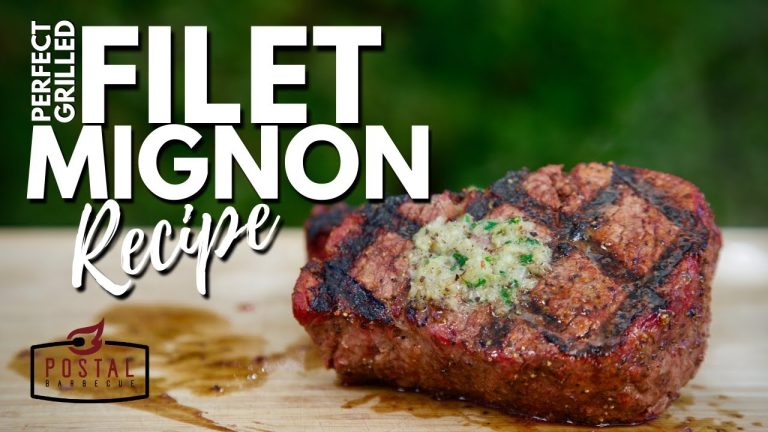 How to Grill Filet Mignon – Grilled Filet Mignon Recipe on the BBQ