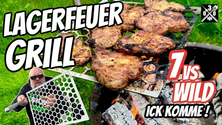 Lagerfeuer Steak 7 vs Wild – Mein erster Gegenstand – 030 BBQ