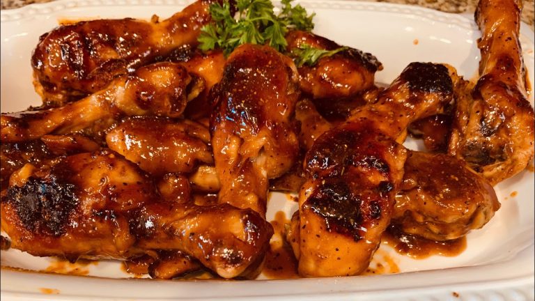 PIERNITAS DE POLLO AL BBQ MUY DELICIOSAS Y ECONÓMICAS PARA LA CUARESMA