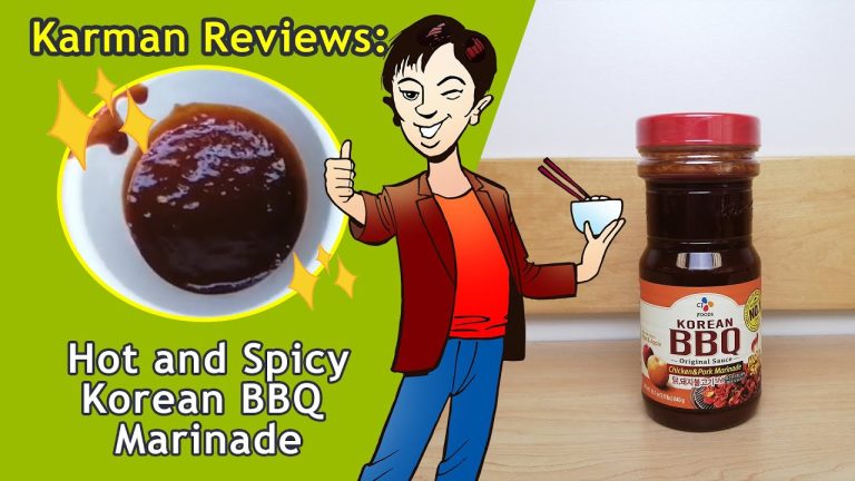 Hot and Spicy Korean Chicken/Pork BBQ Marinade from CJ foods | Karman Reviews