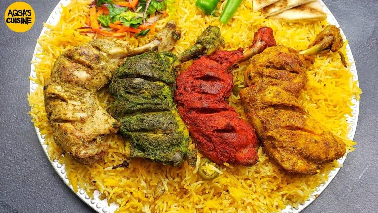 BBQ Platter/Thaali Dawat Special Recipe by Aqsa’s Cuisine, Chicken Tikka/Tandoori,Malai Boti,Tikka