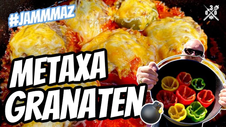 METAXA GRANATEN & Die BESTE Metaxasauce der Welt – 030BBQ