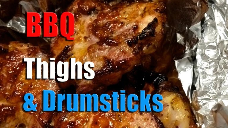 HOW TO | Grill BBQ Chicken Thighs & Drumsticks