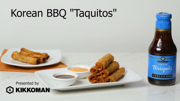 Korean BBQ “Taquitos”