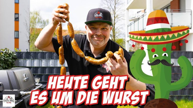 So einfach macht man Chorizo selber | Mexikanische Chorizo Wurst | Rezept DADs BBQ