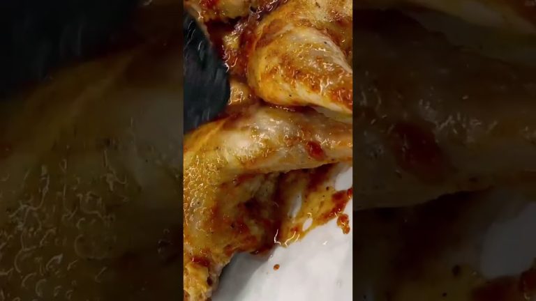 Whisky bbq hard chicken #shortsfeed #easyrecipe