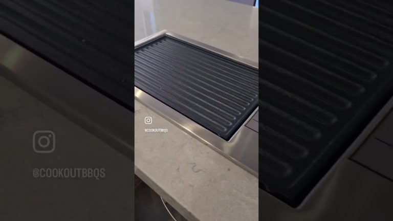 Indoor Built-In BBQ. Australian made. Eclipse Reversible Cookout BBQ. R Marine Crawley office, QLD