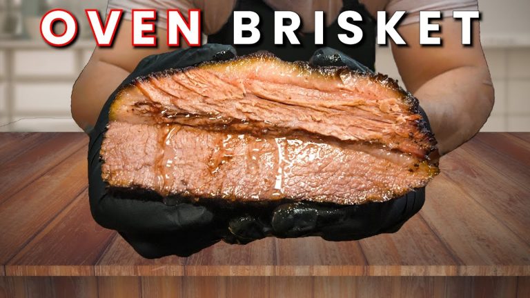Smokey Texas BBQ Brisket in Your Oven!