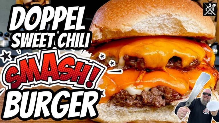 CARDIO Doppel SWEET Chili SMASHED Cheeseburger – 030 BBQ