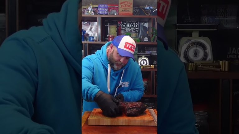 FRANKLIN BBQ STYLE BRISKET 😋 #shorts #brothersofthegrill #youjustcantgowrong