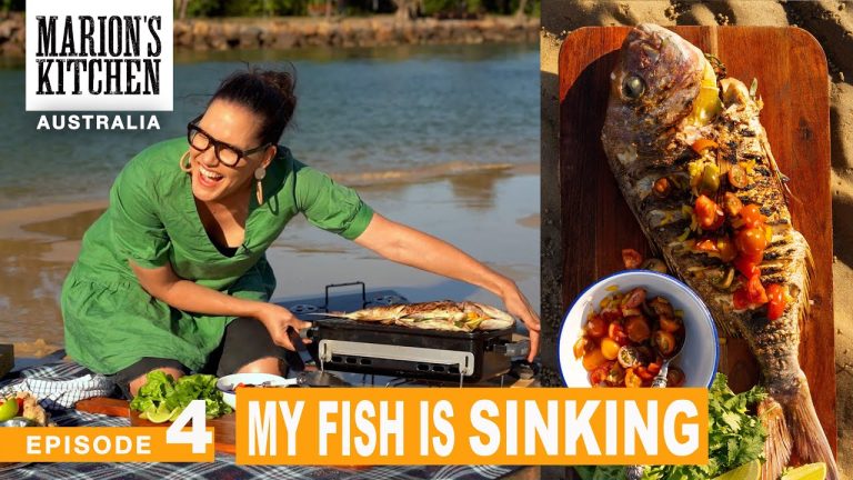 How to grill a whole fish PERFECTLY every time! …unless your bbq floats away LOL 😅😅😅