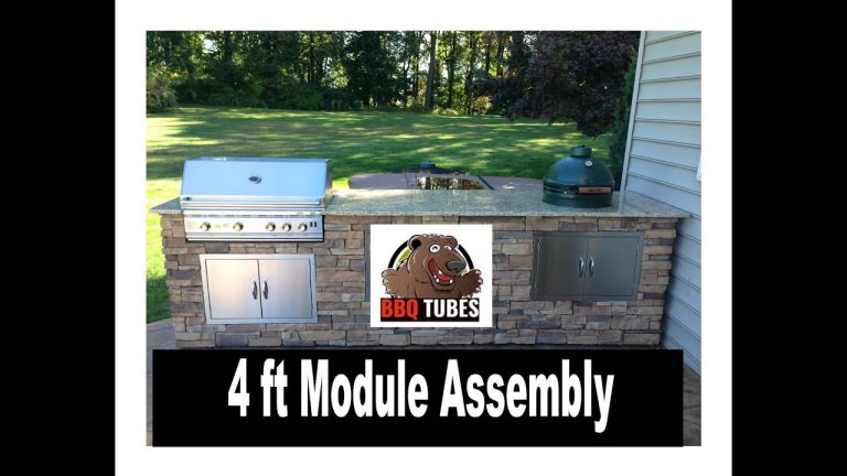 BBQ Tubes 4 ft module assembly