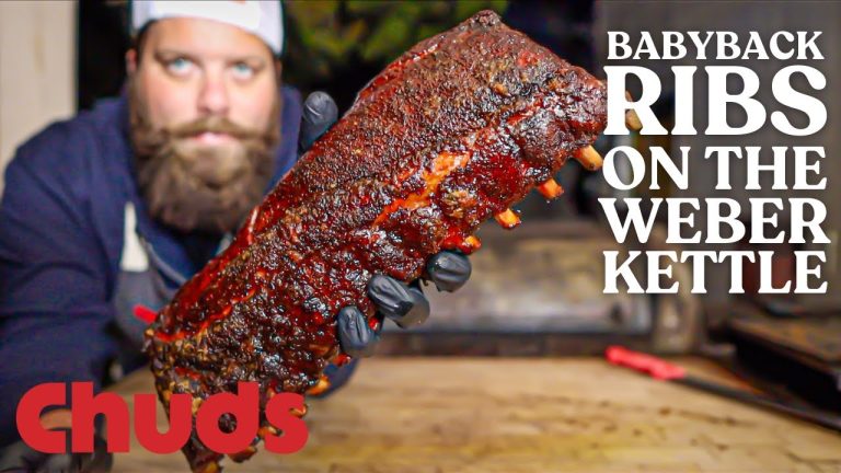 How to cook Baby Back Ribs on the Weber Kettle! | Chuds BBQ