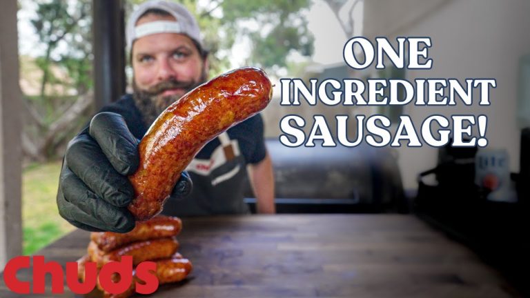 This Sausage Blew My Mind! | Chuds BBQ