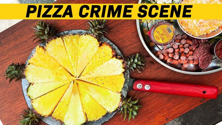 PIZZA on PINEAPPLE #shorts | Recipe | BBQ Pit Boys