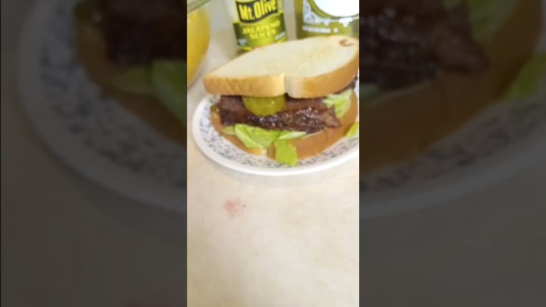 Brisket Sandwich (full recipe on page) #shorts #brisket #bbq