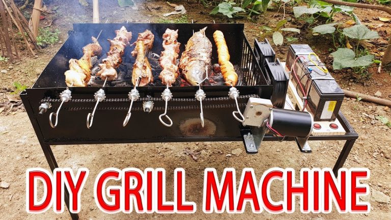 Build Grill Machine, BBQ Grill At Home