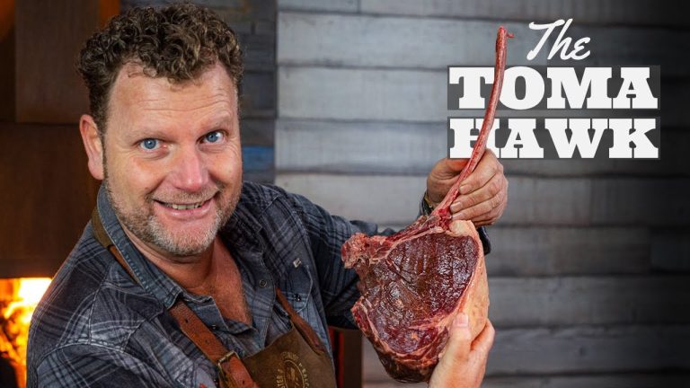 Tomahawk steak op de BBQ! Reverse sear gegrilde ribeye | Braaimaster