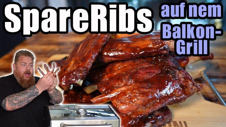 3 ½ Stunden Spareribs auf nem Balkongrill – Fall of the Bone – BBQ & Grillen für jedermann