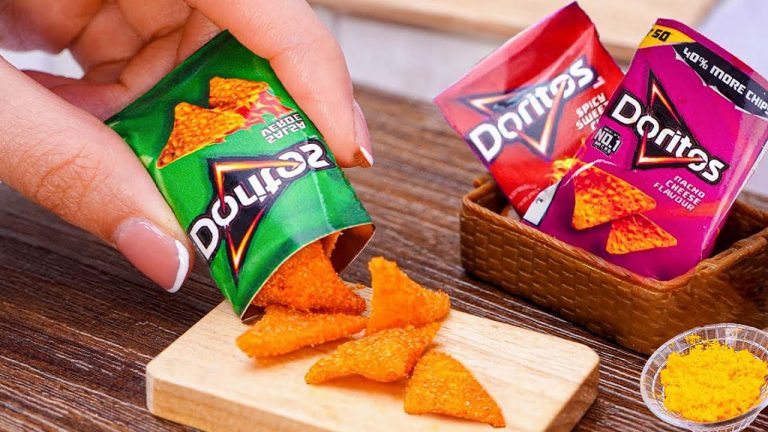 SO CRISPY!!! Yummy Miniature Doritos Flamin’ Hot Chips Recipe | ASMR Cooking Mini Real Food