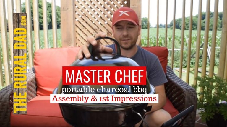 Master Chef Portable Charcoal BBQ from Canadian Tire
