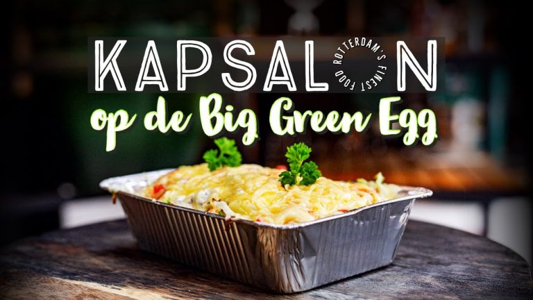 KAPSALON van de Big Green Egg BBQ
