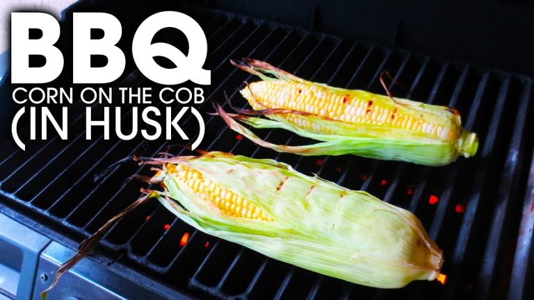 BBQ Corn on the Cob in Husk – Simple and Easy!