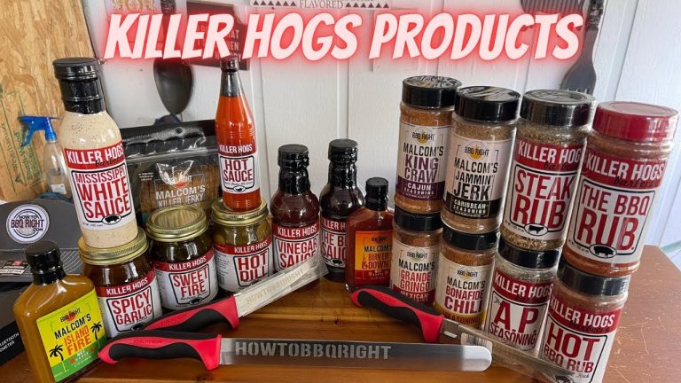 Killer Hogs bbq product @howtobbqright