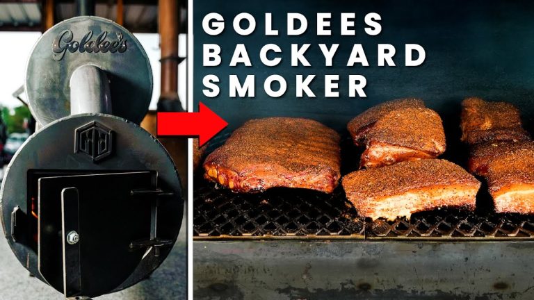The Future of Backyard BBQ (Goldees Offset Smoker)