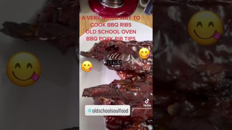 MY FAVORITE WAY TO PREPARE PORK RIB TIPS/OLD SCHOOL BBQ RIB TIPS/ #oldschoolsoulfood #shorts