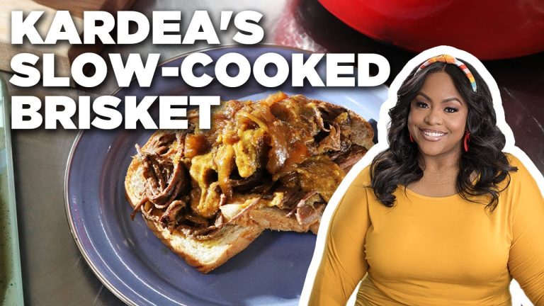 Kardea Brown’s Slow-Cooked Brisket with Carolina BBQ Sauce | Delicious Miss Brown | Food Network