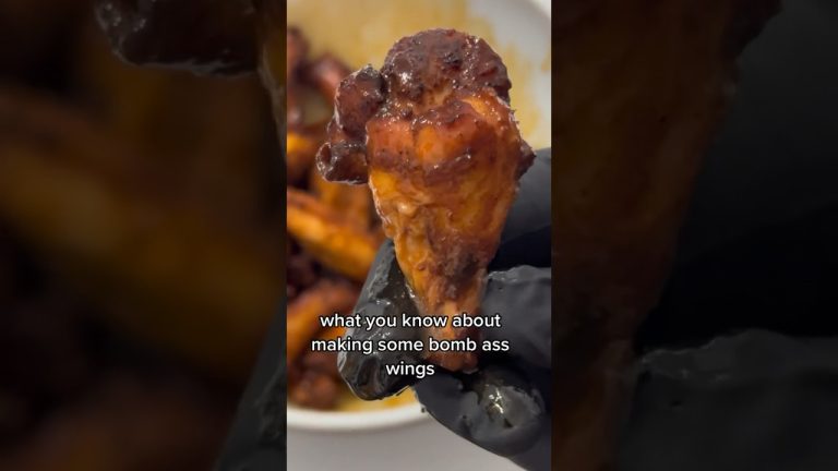 The best wings #wings #chicken #recipe #bbq