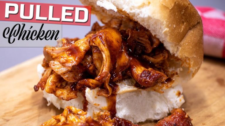 Broodje Pulled Chicken – Makkelijk en snel heerlijke pulled Chicken! – NasQ BBQ