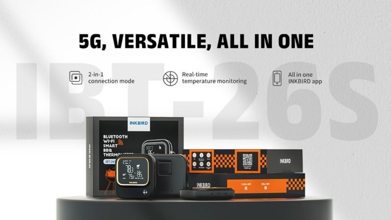 A Short Introduction of The First 5G BBQ Food Thermometer INKBIRD IBT-26S #bbqlovers #grilling #bbq
