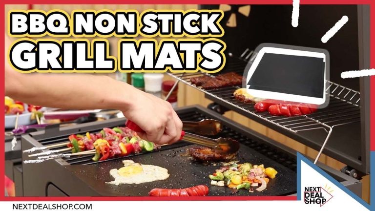 BBQ Non Stick Grill Mats – No More Messy Grills! – Next Deal Shop