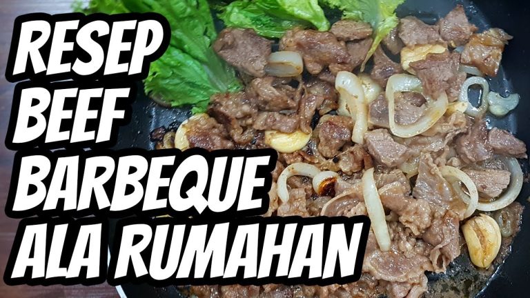 Resep Cara Membuat Beef Barbeque BBQ Grill dengan Bumbu Saus yang Enak Ala Rumahan