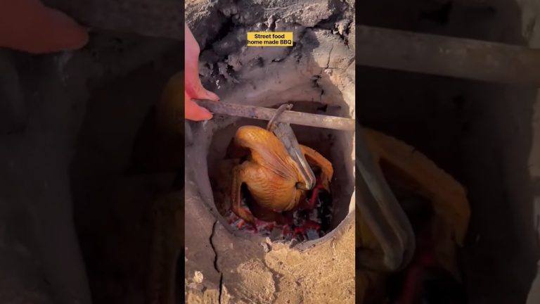 Street food home made BBQ #shorts #streetfood #BBQ