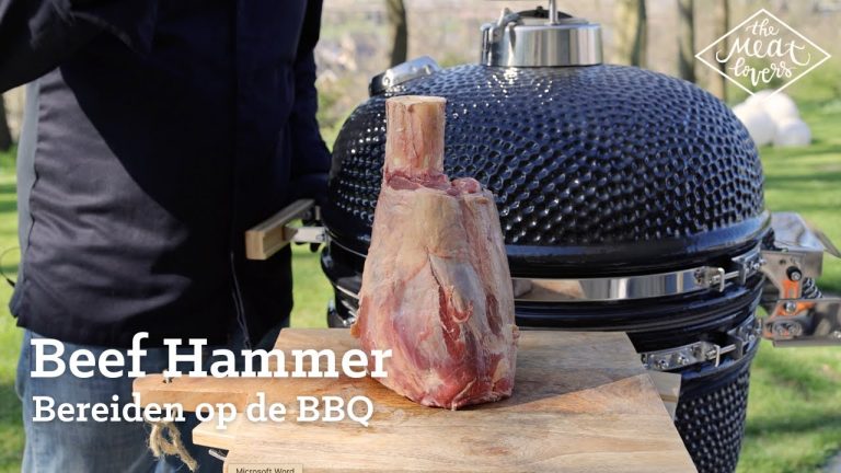 Beef Hammer bereiden op de BBQ | The Meatlovers