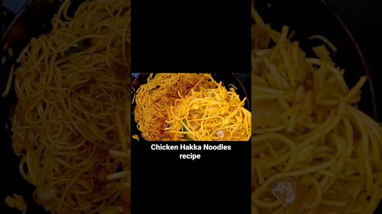 Chicken Hakka Noodles recipe Cooking Film Recipes Noodles Recipe streat side Chicken Noodles recipe