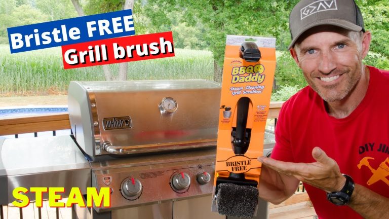 BBQ DADDY scrub daddy grill  cleaner review