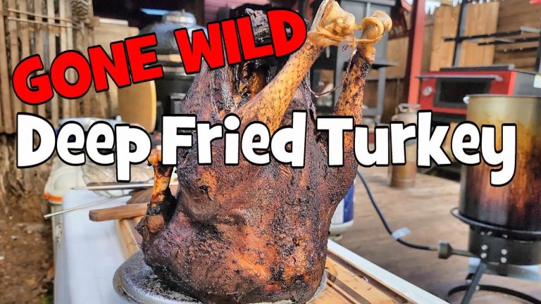 Deep Fried Turkey Gone Wild by the BBQ Pit Boys
