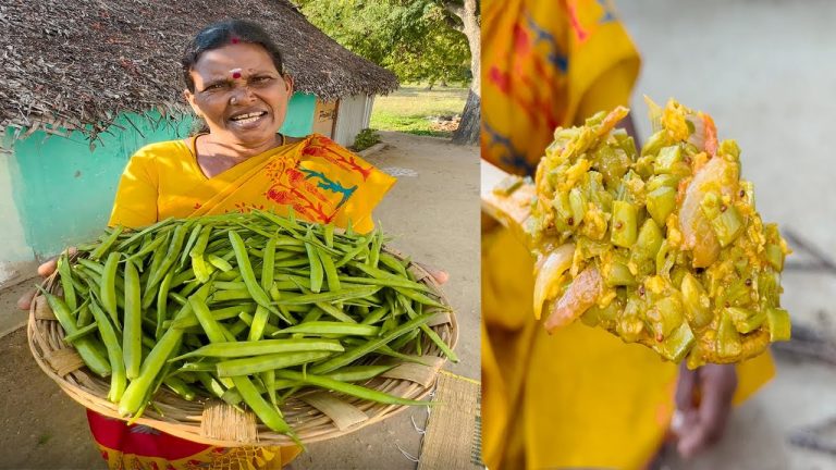 Chikadikai Poriyal Recipe | Village Cooking | Side Dish Recipes