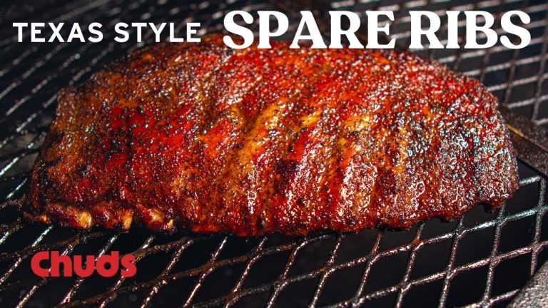 How to Smoke Texas Style Spare Ribs | Chuds BBQ