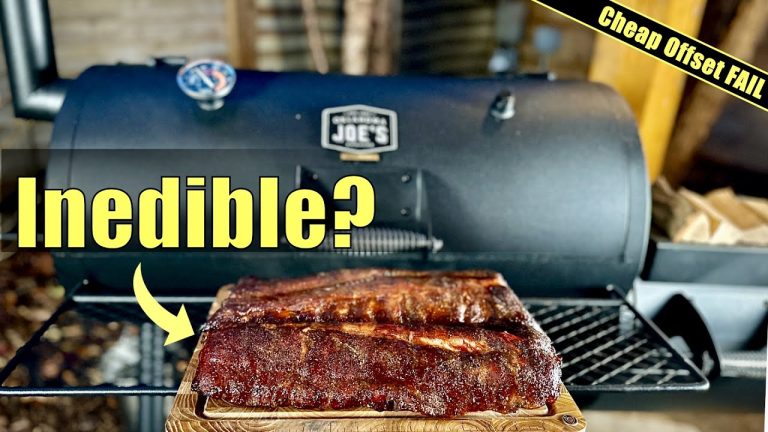 Ribs smoked on my cheap offset smoker DON’T taste right | Oklahoma Joes Highland