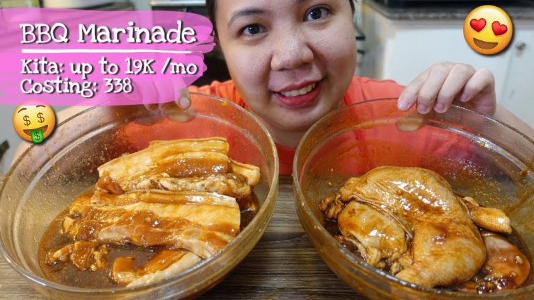 BARBEQUE MARINADE Recipe pang Negosyo, 2 BEST SELLER Variants!