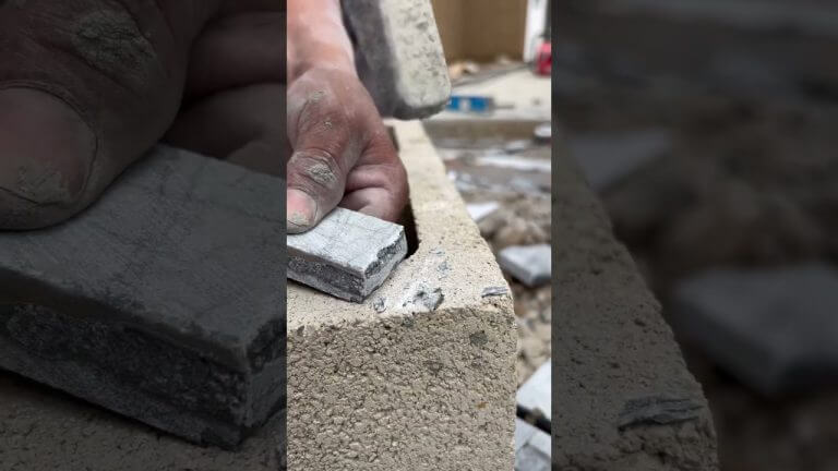 BBQ build with stone veneer came out 😮‍💨🔥🔥🔥