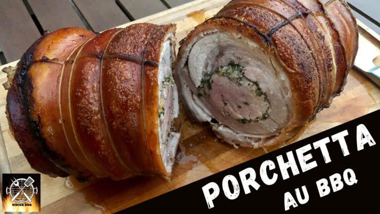 Recette porchetta maison sur le BBQ  – Comment faire facilement une porchetta sur son Barbecue ?