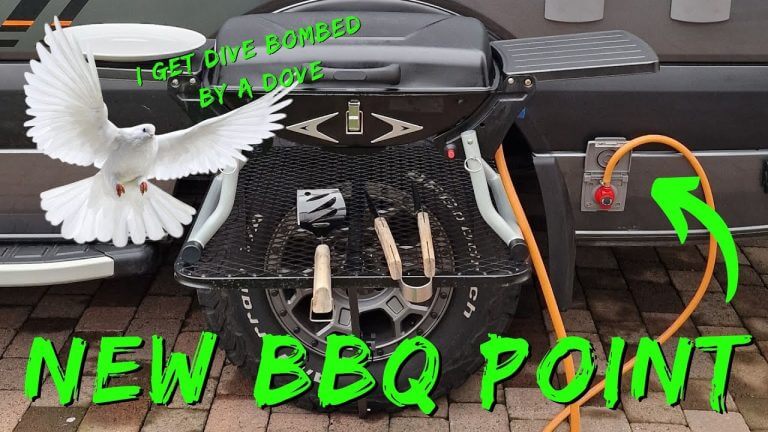 We installed a Bullfinch BBQ gas outlet to our VW Crafter self built campervan