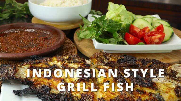 BEST WHOLE GRILLED, BBQ FISH RECIPE I EVER MAKE – INDONESIAN FOOD (MASAK SEAFOOD INDONESIA)