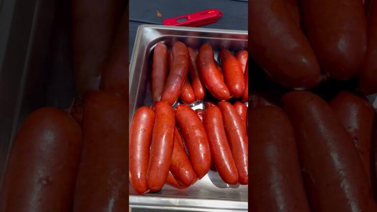 Elevate Your BBQ Game with Hot Links on a Vertical Pellet Smoker